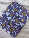 Indian Hand Block Print Fabric, Floral 100% Cotton Quilting Fabric By The Yard, Fabric For Dress Making, Loose Running Fabric, Napkin Fabric