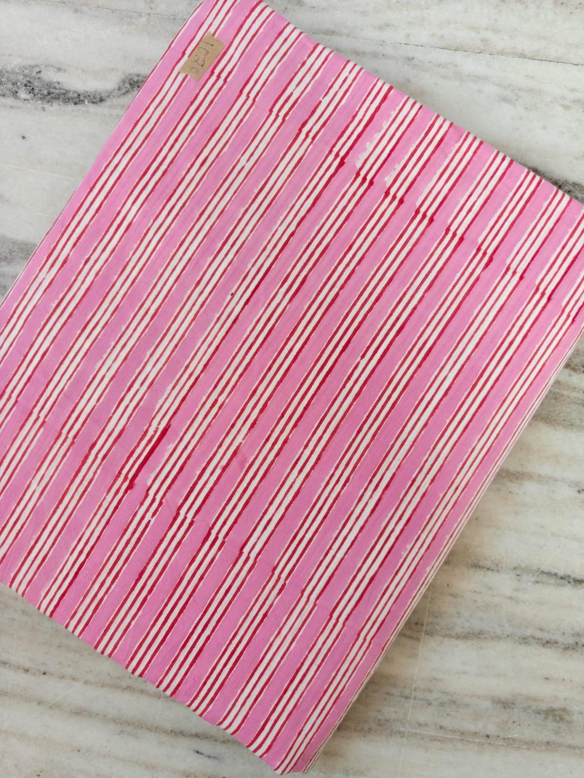 Pink Red Striped Cotton Fabric, Soft Quilting Fabric by the Yard, Modern Stripe Craft Sewing Material, Quilting & Apparel Fabric, Napkins
