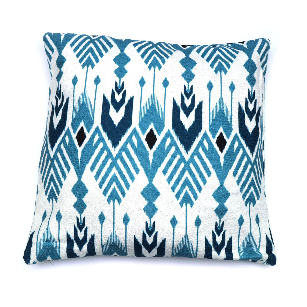 Hand Block Print Fabric Cushion Cover, Floral 100% Cotton Quilting Fabric Cushion, Handmade Throw Pillow Decorative Home Decor Pillow Cover