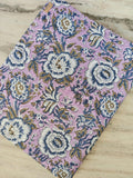 Beautiful Sanganer Indian Hand Block Print Fabric, 100% Cotton Quilting Fabric By The Yard, Fabric For Dress Making, Loose Running Fabric,