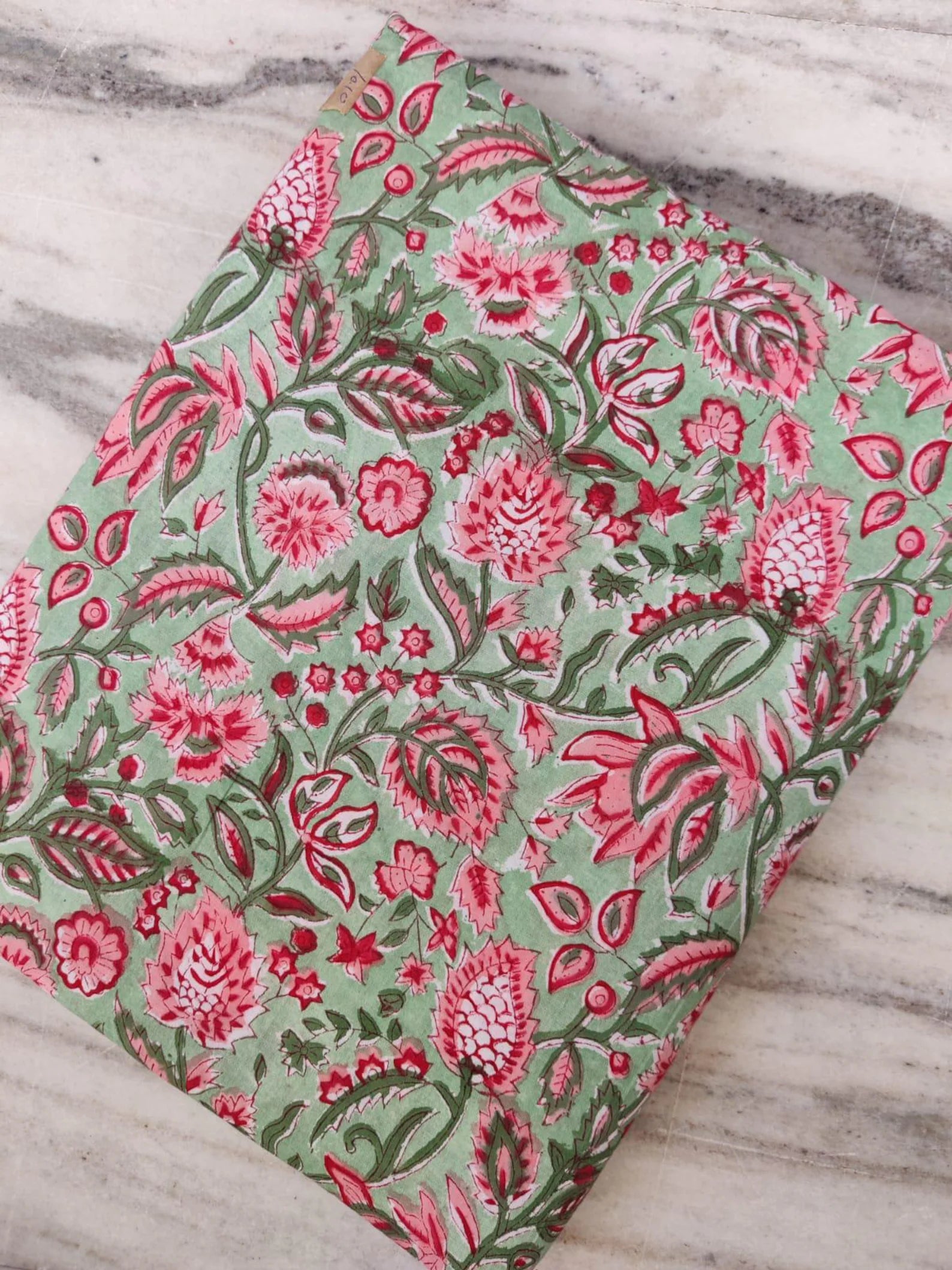 Indian Hand Block Print Fabric, Floral 100% Cotton Quilting Fabric By The Yard, Fabric For Dress Making, Loose Running Fabric, Napkin Fabric