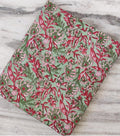 Indian Hand Block Print Fabric, Floral 100% Cotton Quilting Fabric By The Yard, Fabric For Dress Making, Loose Running Fabric, Napkin Fabric