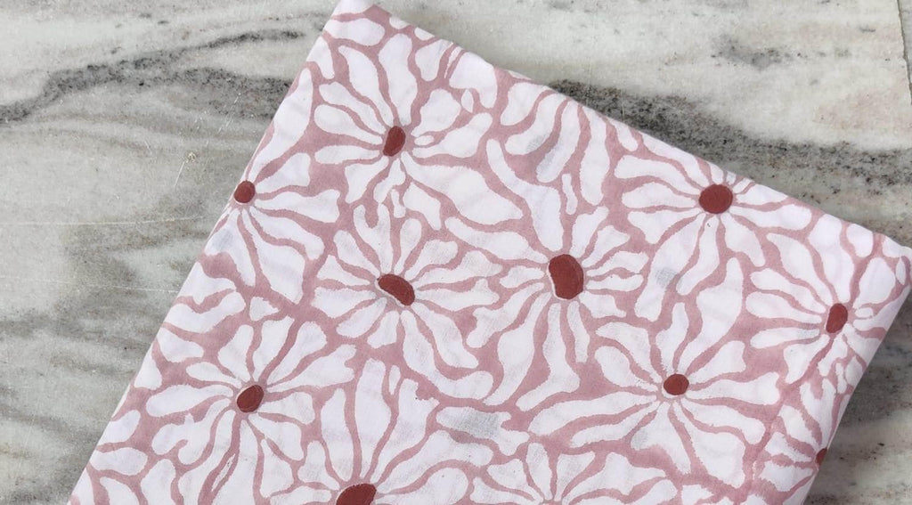 Indian Hand Block Print Fabric, 100% Cotton Quilting Fabric By The Yard, Fabric For Duvet Cover, Loose Running Fabric, Dress Making Fabric