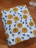 Hand Block Print Cotton Fabric: Floral Sewing Material By The Yard