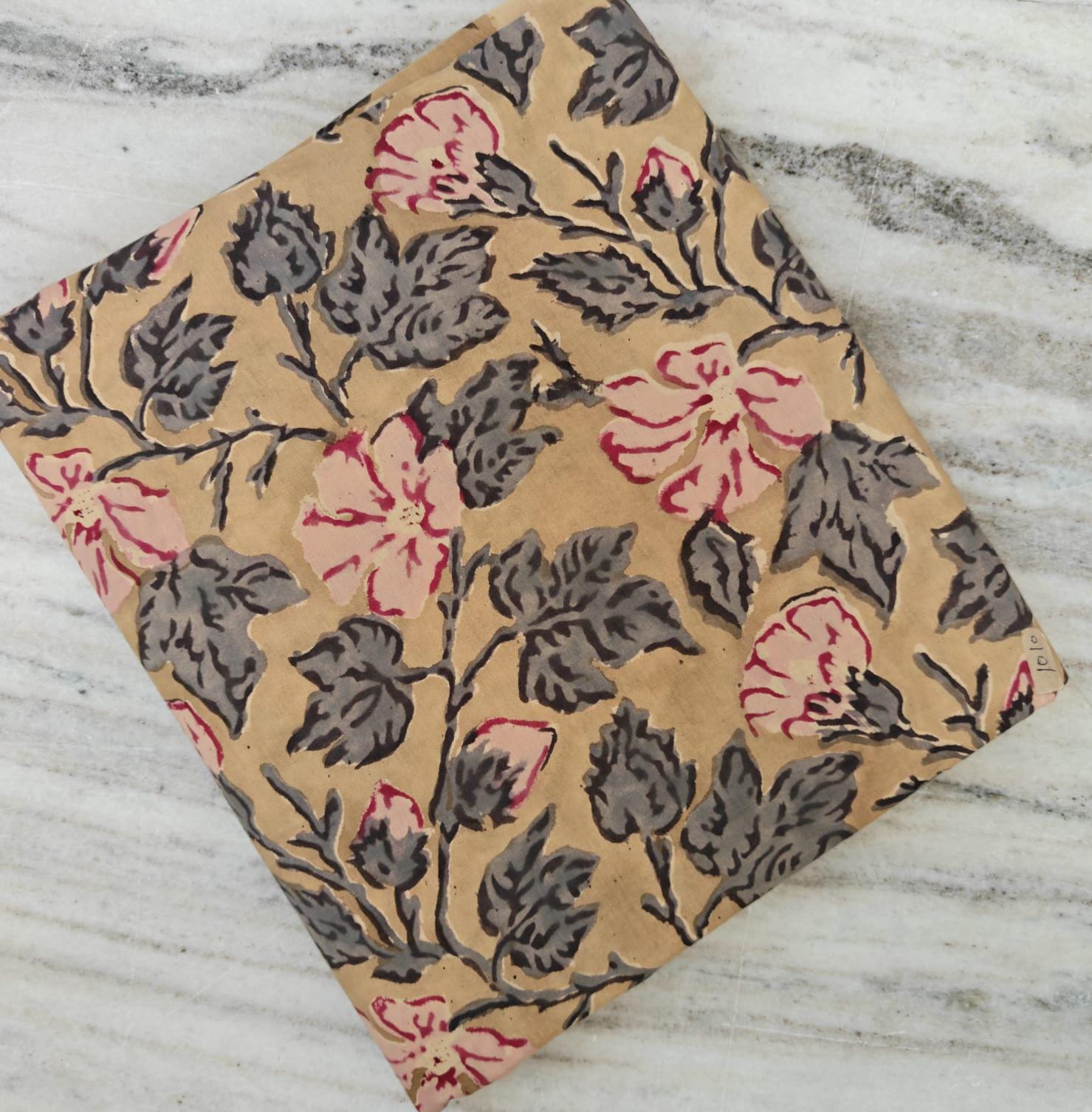 Green Cotton Fabric, Indian Soft Cotton by the Yard, Textile Fabric, Napkins, Table Cover Fabric, Floral Dressmaking Fabric, Christmas Decor