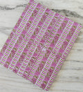 Pink Designer Hand Block Print Fabric, Floral 100% Cotton Quilting Fabric By The Yard, Fabric For Dress Making, Loose Running Fabric