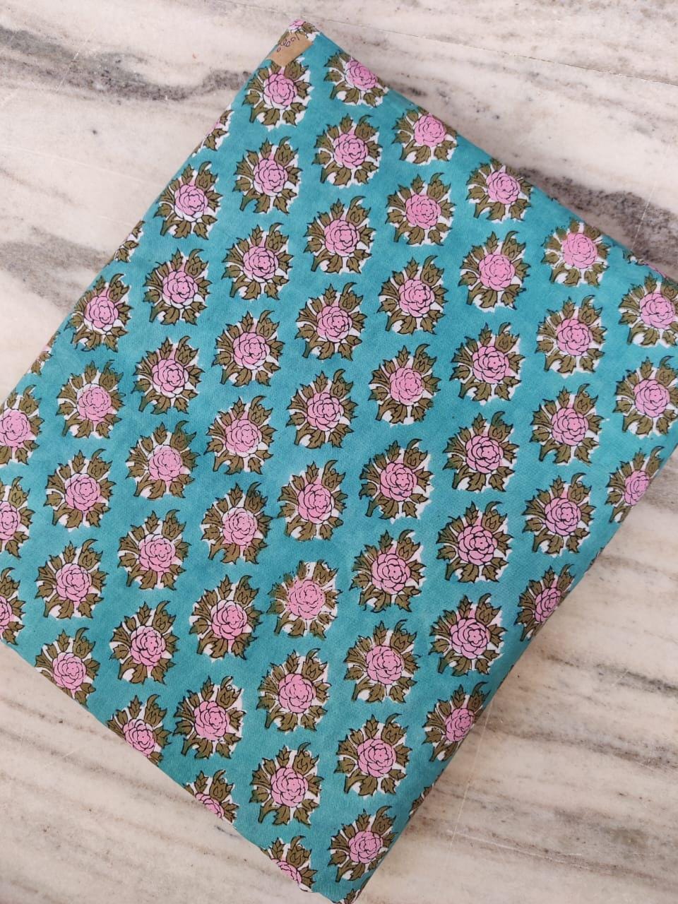 Flower Cotton Print Fabric, Floral 100% Cotton Quilting Fabric By The Yard, Fabric For Dress Making Fabric Pillow, Personlized Women's Dress