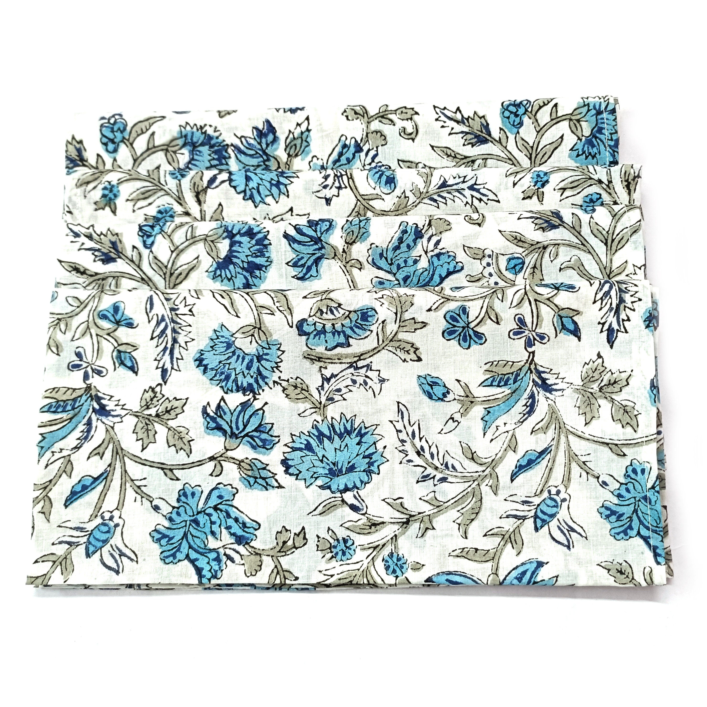 Cotton Napkins Set | Reusable Cloth Napkins | Dinner Table Decor | Eco Friendly Table Linen | Farmhouse Kitchen Napkins | Handmade Gift