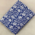 Indian Hand Block Print Fabric, Floral 100% Cotton Quilting Fabric By The Yard, Fabric For Dress Making, Loose Running Fabric, Napkin Fabric