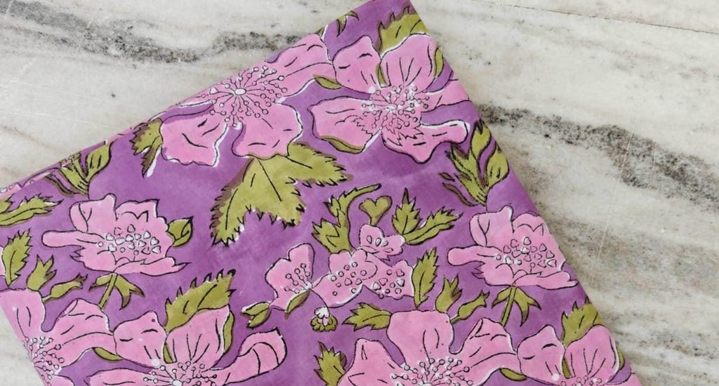 Hand Block Printed Fabric Soft Fabric, 100% Cotton Material Fabric By The Yard, Dress Fabric, Dressmaking Fabrics, Quilt Fabric, Sewing