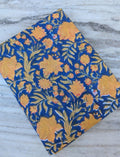 Hand Block Print Indian Soft Cotton Fabric, Floral Quilting Fabric, Loose Running Fabric, Fabric By The Yard, Fabric For Personlized Drees