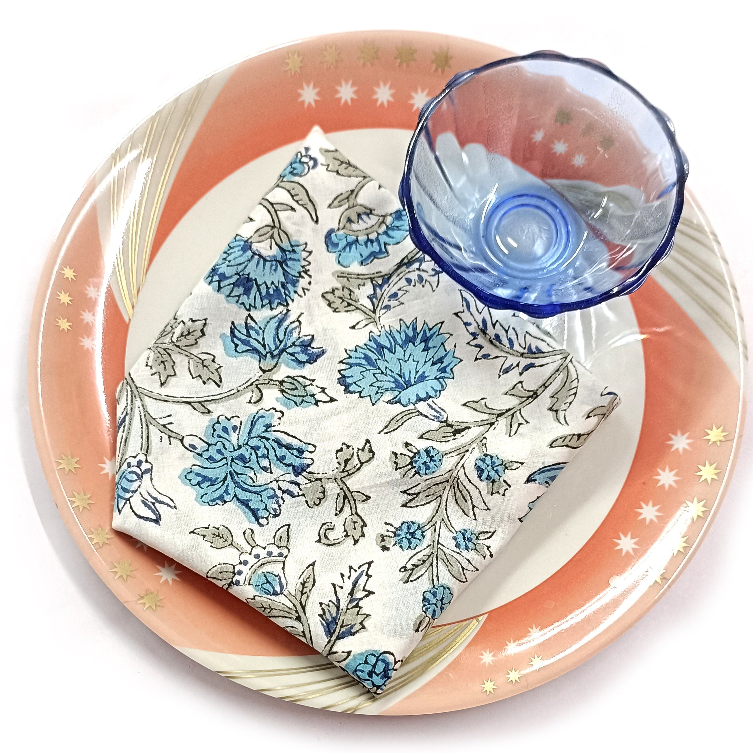 Cotton Napkins Set | Reusable Cloth Napkins | Dinner Table Decor | Eco Friendly Table Linen | Farmhouse Kitchen Napkins | Handmade Gift