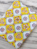 Hand Block Printed Cotton Fabric: Floral Print, Soft Sewing Material