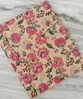 Green Cotton Fabric, Indian Soft Cotton by the Yard, Textile Fabric, Napkins, Table Cover Fabric, Floral Dressmaking Fabric, Christmas Decor