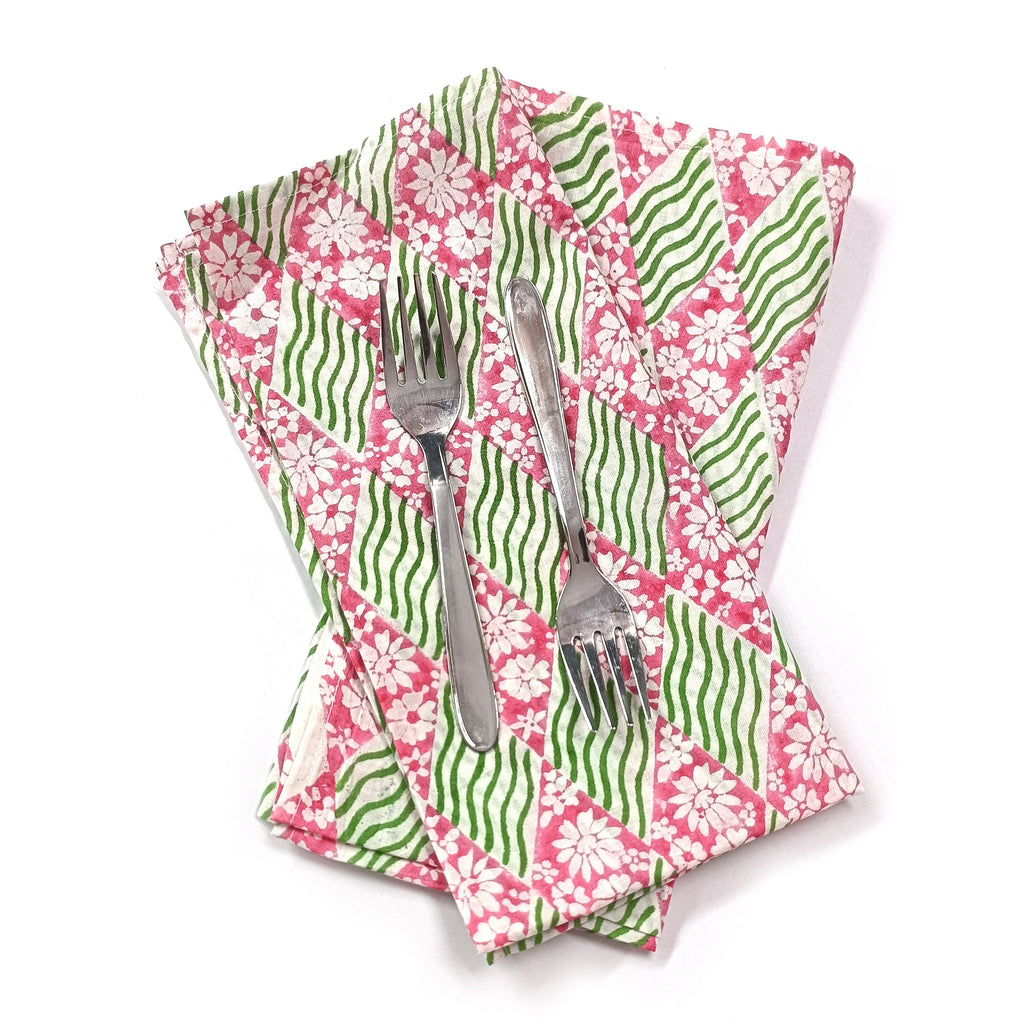 Cotton Napkins Set | Reusable Cloth Napkins | Handmade Table Linen | Eco Friendly Dinner Napkins | Farmhouse Wedding Table Decor