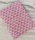 Pink Floral Cotton Fabric, Indian Block Print Fabric, Soft Cotton Fabric by Yard, Small Flower Buti Fabric for Dressmaking Quilting Fabric