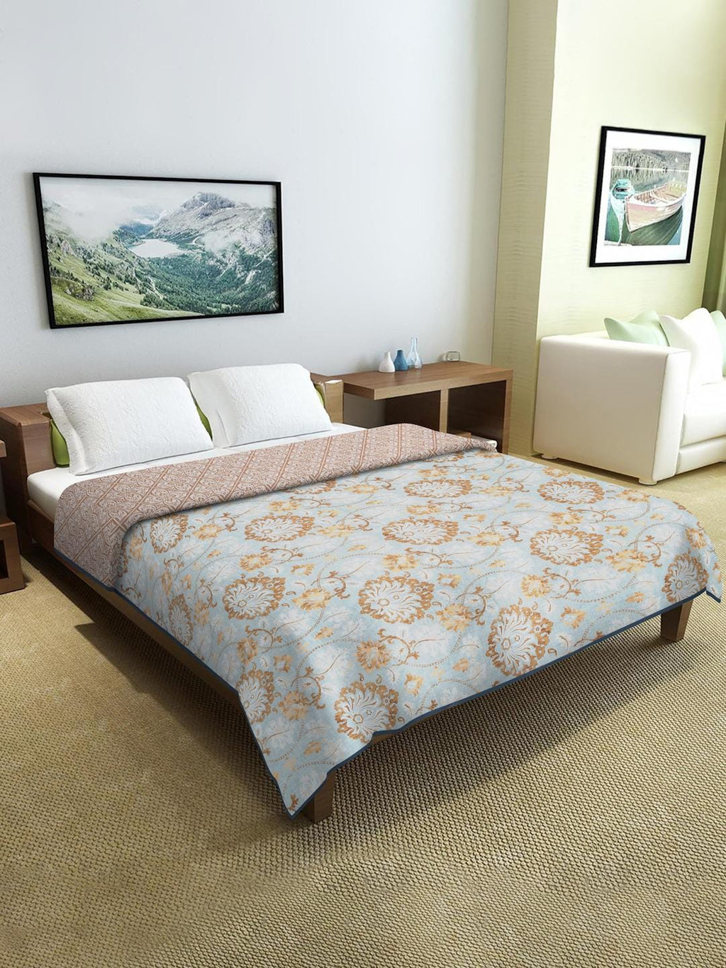 Handcrafted Cotton Dohar Cozy Elegance for Your Bedroom, Dohar Wrap Yourself in Pure Comfort Whisper-Soft Cotton Dohar Light as Air Cozy