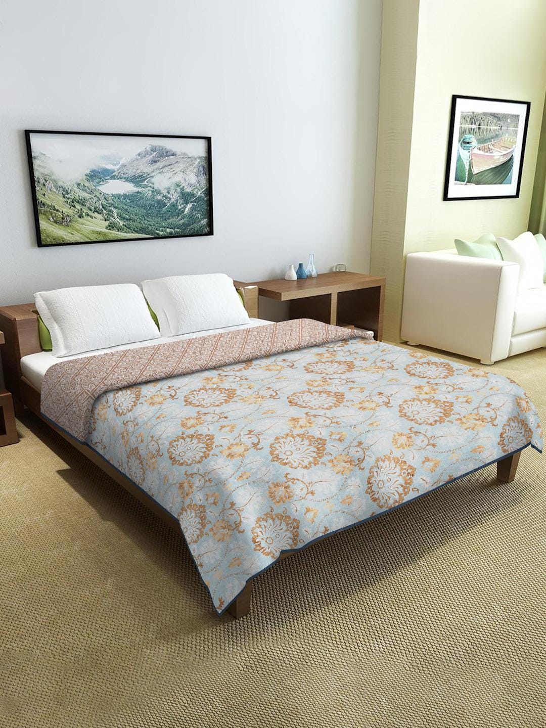 Handcrafted Cotton Dohar Cozy Elegance for Your Bedroom, Dohar Wrap Yourself in Pure Comfort Whisper-Soft Cotton Dohar Light as Air Cozy
