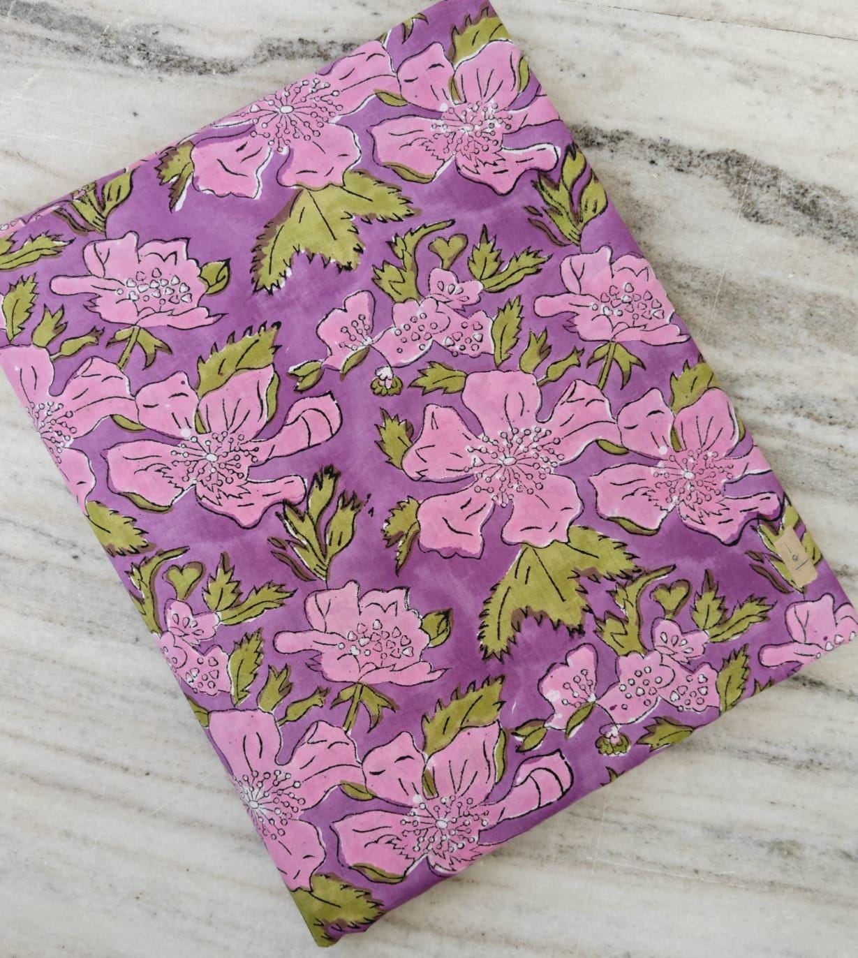 Hand Block Printed Fabric Soft Fabric, 100% Cotton Material Fabric By The Yard, Dress Fabric, Dressmaking Fabrics, Quilt Fabric, Sewing