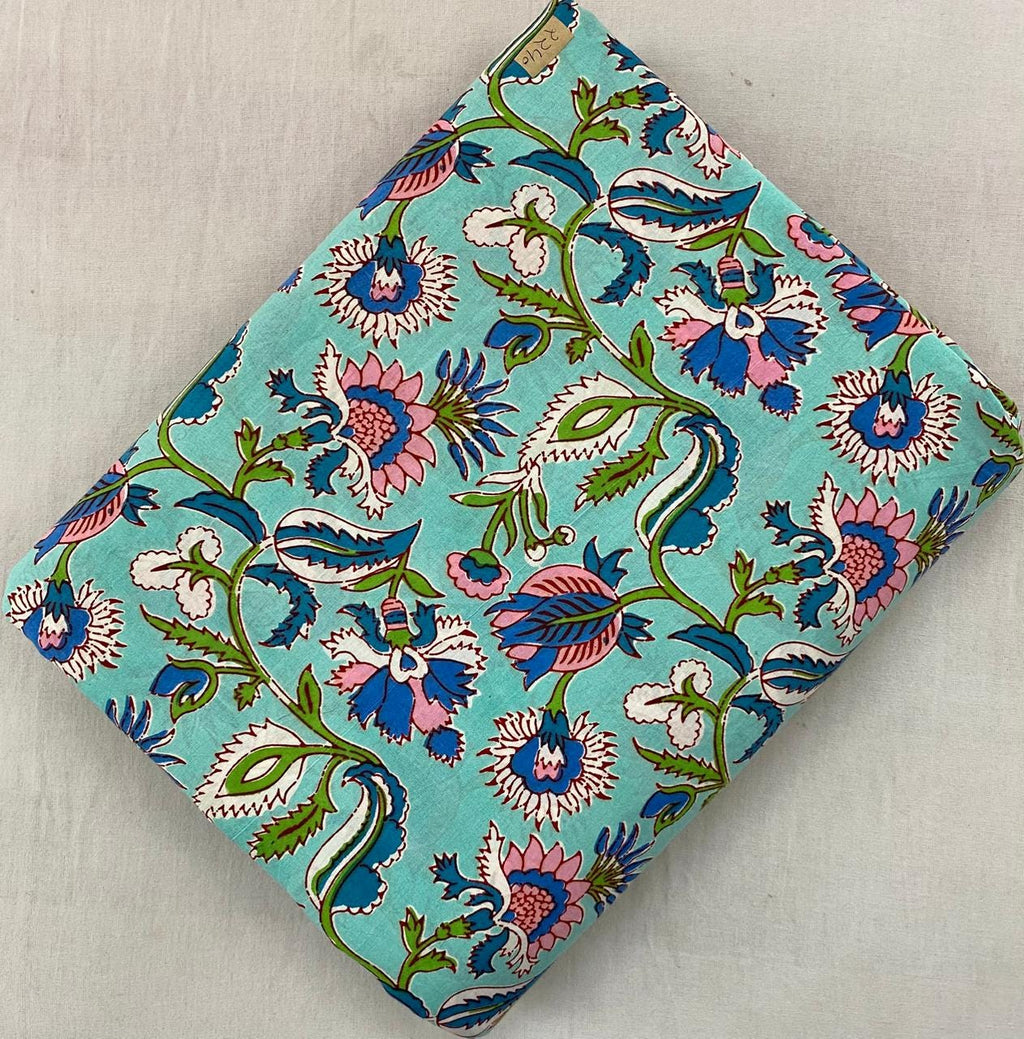 Soft Cotton, Indian Hand Block Print Fabric, Floral 100% Cotton Fabric By The Yard, Fabric for Loose Running, Dress Making, Textile Fabric