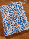 Indian Hand Block Print Fabric, Floral 100% Cotton Quilting Fabric By The Yard, Fabric For Dress Making, Loose Running Fabric, Napkin Fabric