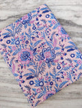 Soft Cotton, Indian Hand Block Print Fabric, Floral 100% Cotton Fabric By The Yard, Fabric for Loose Running, Dress Making, Textile Fabric
