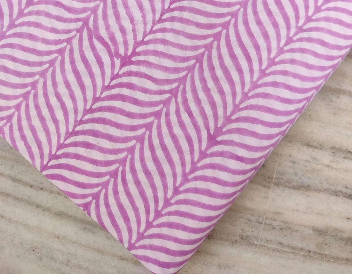 Pink Hand Block Printed Fabric Soft Fabric, 100% Cotton Material Fabric By The Yard, Dress Fabric, Dressmaking Fabrics, Quilt Fabric, Sewing