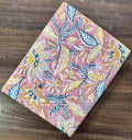 Pink Floral Hand Block Print Cotton Fabric – Indian Handmade Cotton Cloth, Soft Natural Printed Fabric for Dressmaking, Quilting & Crafts