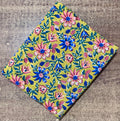 Green Floral Cotton Fabric | Hand Block Print Indian Fabric | Soft Printed Cotton for Dress, Quilting, Sewing & Craft