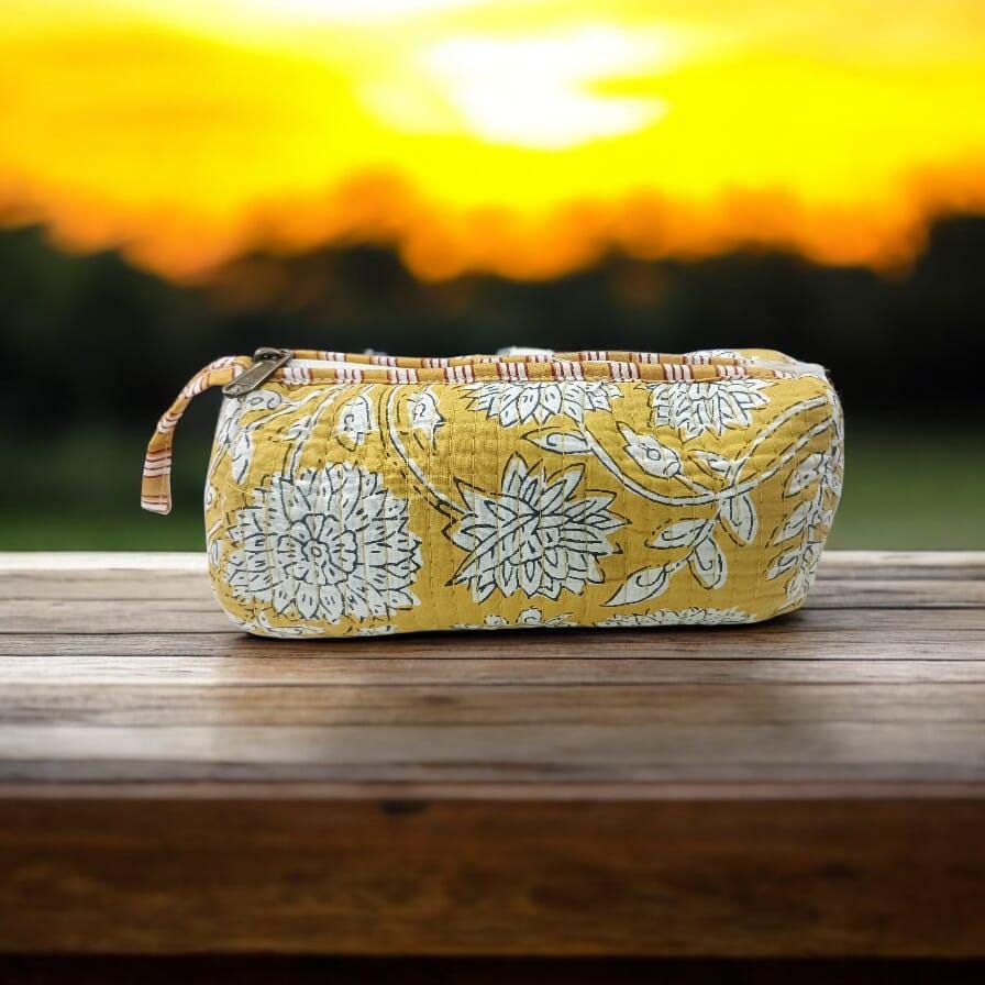 Personalized cotton pencil pouch, cotton pencil pouch zipper, pencil case, Small cotton pencil case, cotton pen bag, Gift For Her, Christmas