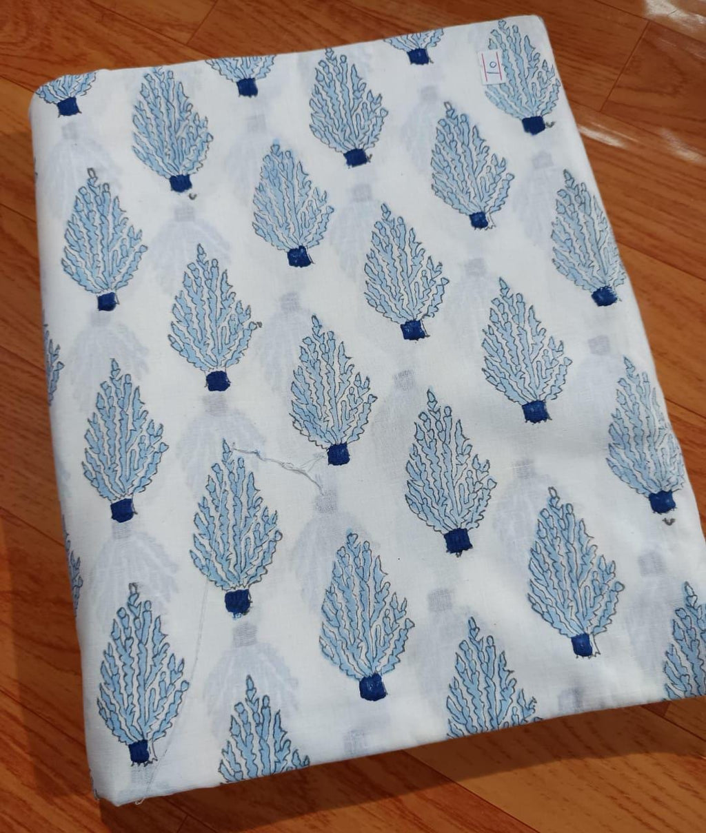 Soft Cotton, Indian Hand Block Print Fabric, Floral 100% Cotton Fabric By The Yard, Fabric for Loose Running, Dress Making, Textile Fabric