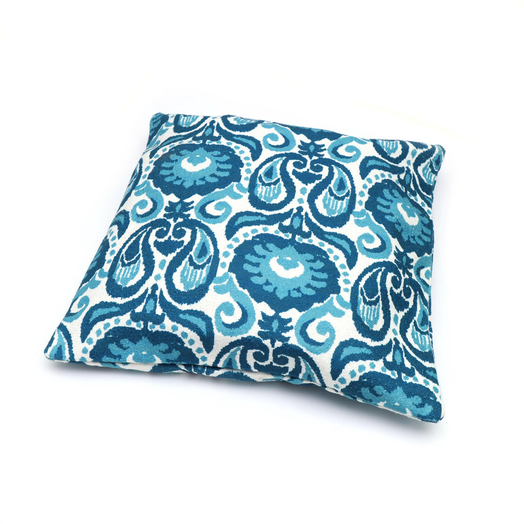 Hand Block Print Fabric Cushion Cover, Floral 100% Cotton Quilting Fabric Cushion, Handmade Throw Pillow Decorative Home Decor Pillow Cover