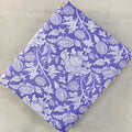 Indian Hand Block Print Fabric, Floral 100% Cotton Quilting Fabric By The Yard, Fabric For Dress Making, Loose Running Fabric, Napkin Fabric
