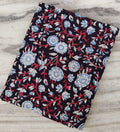 Hand Block Printed Fabric Soft Fabric, 100% Cotton Material Fabric By The Yard, Dress Fabric, Dressmaking Fabrics, Loose Running Fabric