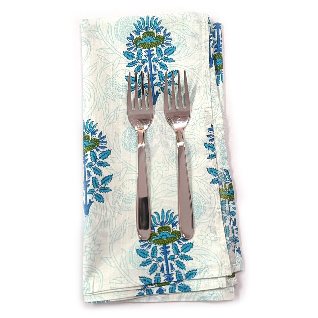 Cotton Napkins Set | Reusable Cloth Napkins | Handmade Table Linen | Eco Friendly Dinner Napkins | Farmhouse Wedding Table Decor | 4 Pcs Set