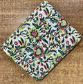 Indian Hand Block Print Cotton Fabric by the Yard, Floral Jaipuri Print for Dressmaking, Boho Soft Cotton Quilting Fabric, Running Fabric