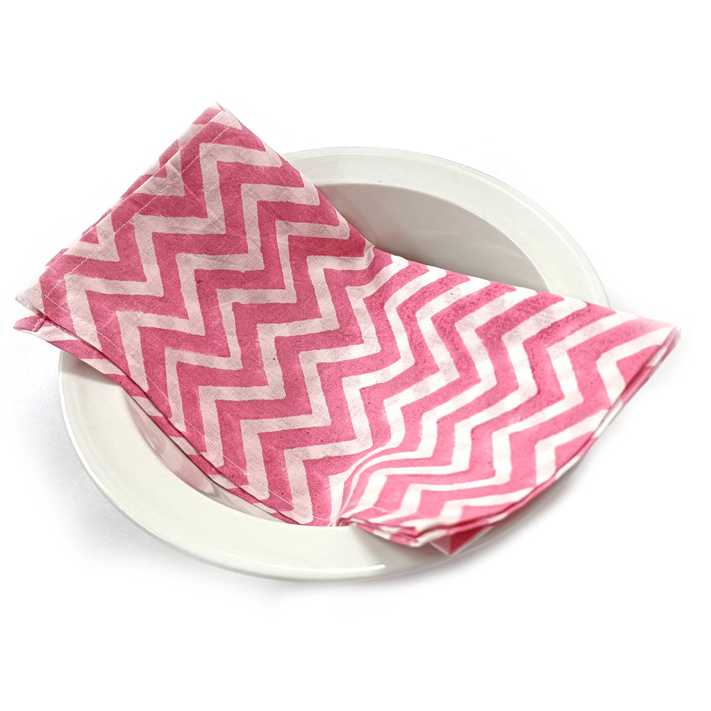 Handblock napkins. cotton dinner napkin, 9x9"- cocktail 20x20"- Dinner All Sizes, cloth napkins, Housewarming gifts, wedding napkins
