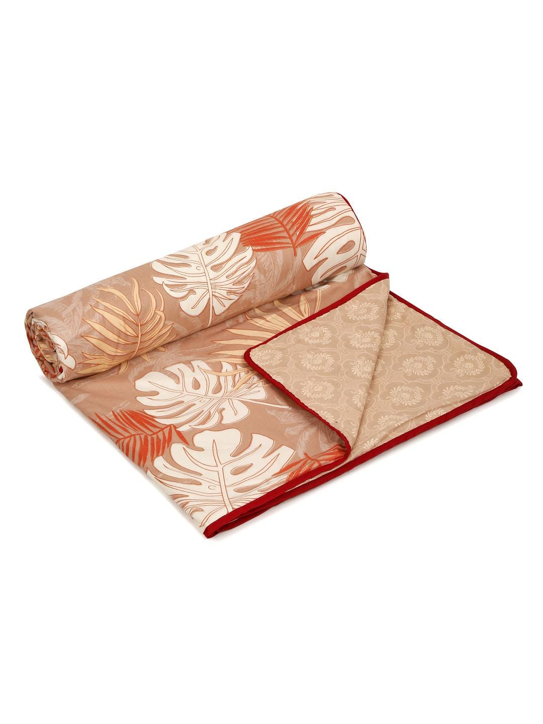 100% Cotton Dohar, Pink Color Summer Dohar, Ultra-Soft Cotton Dohar for a Perfect Night's Sleep, Handicraft Cotton Dohar, Christmas Dohar