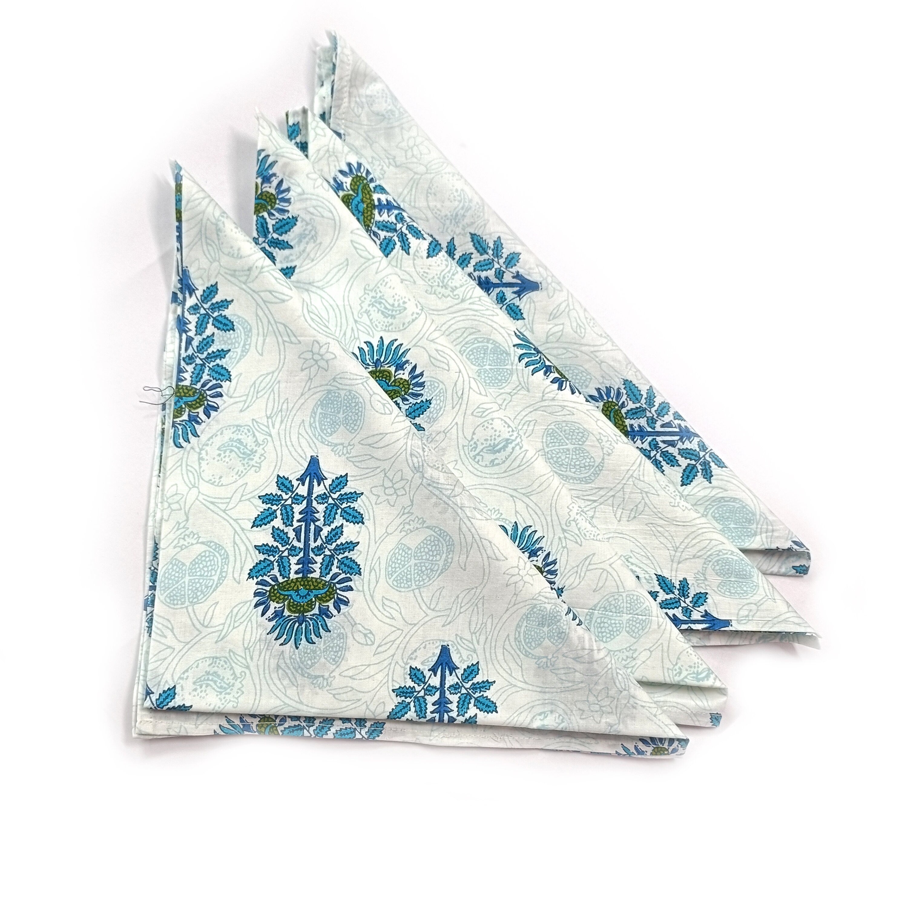 Cotton Napkins Set | Reusable Cloth Napkins | Handmade Table Linen | Eco Friendly Dinner Napkins | Farmhouse Wedding Table Decor | 4 Pcs Set