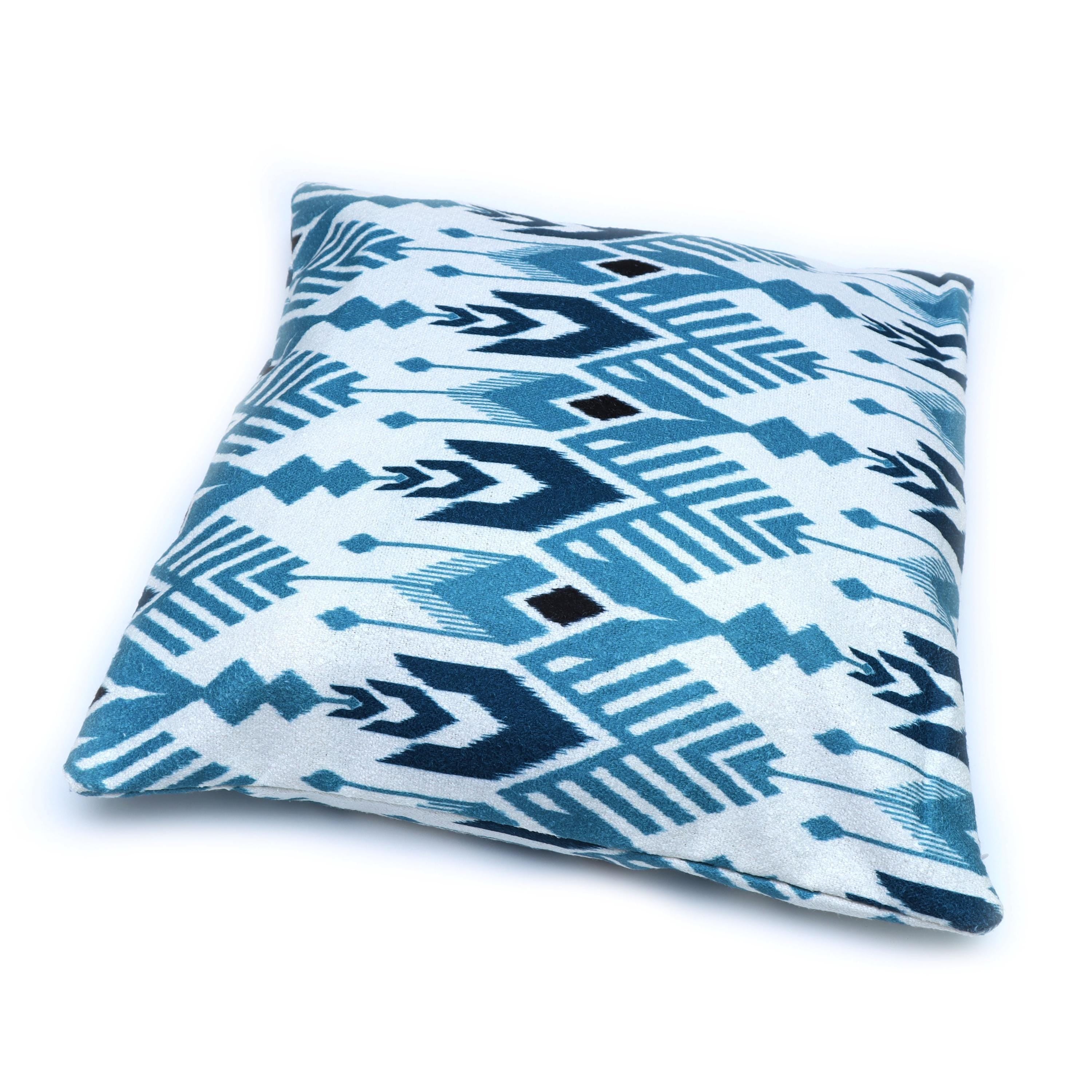 Hand Block Print Fabric Cushion Cover, Floral 100% Cotton Quilting Fabric Cushion, Handmade Throw Pillow Decorative Home Decor Pillow Cover