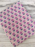 Indian Hand Block Print Fabric, Floral 100% Cotton Quilting Fabric By The Yard, Fabric For Dress Making, Loose Running Fabric, Napkin Fabric