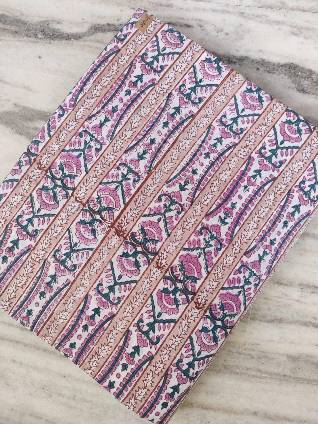 Indian Hand Block Print Fabric, Floral 100% Cotton Quilting Fabric By The Yard, Fabric For Dress Making, Loose Running Fabric, Napkin Fabric