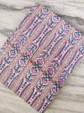 Indian Hand Block Print Fabric, Floral 100% Cotton Quilting Fabric By The Yard, Fabric For Dress Making, Loose Running Fabric, Napkin Fabric