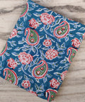 Indian Hand Block Print Fabric, Floral 100% Cotton Quilting Fabric By The Yard, Handmade Fabric, Loose Running Fabric, Textile Fabric, Gifts