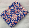 Multi Color Block Print Fabric, Floral 100% Cotton Quilting Fabric By The Yard, Fabric For Dress Making, Fabric Pillow, Personlized Dress