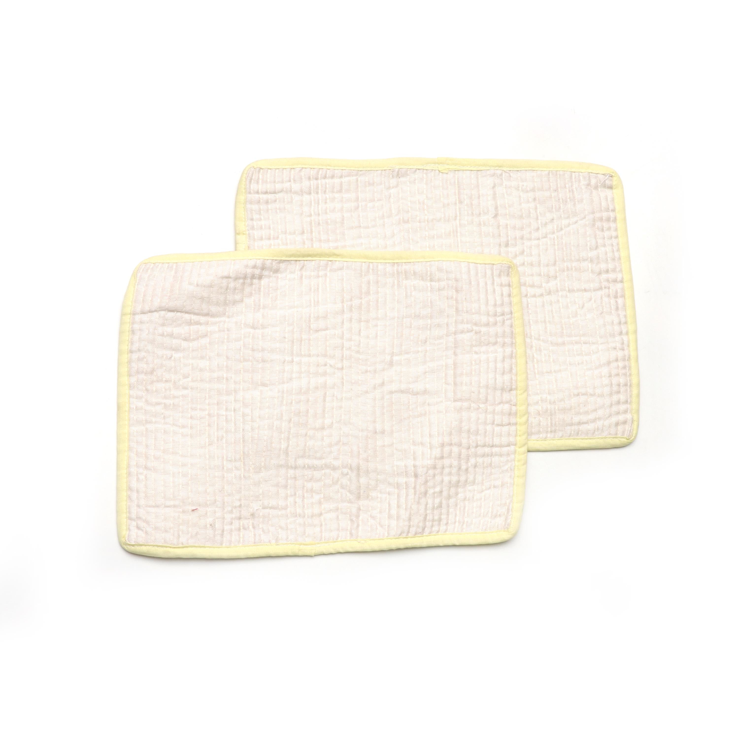 Yellow Elephant Quilted Placemats Set, Cotton Table Mats, Kids & Boho Dining Decor, Indian Elephant Print Mini Placement, Gift For Mother's