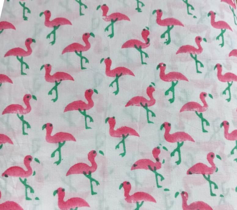 Indian Hand Block Print Fabric, Floral 100% Cotton Quilting Fabric By The Yard, Fabric For Dress Making, Loose Running Fabric, Napkin Fabric