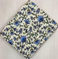 Indian Hand Block Print Fabric, Floral 100% Cotton Quilting Fabric By The Yard, Fabric For Dress Making, Loose Running Fabric, Napkin Fabric