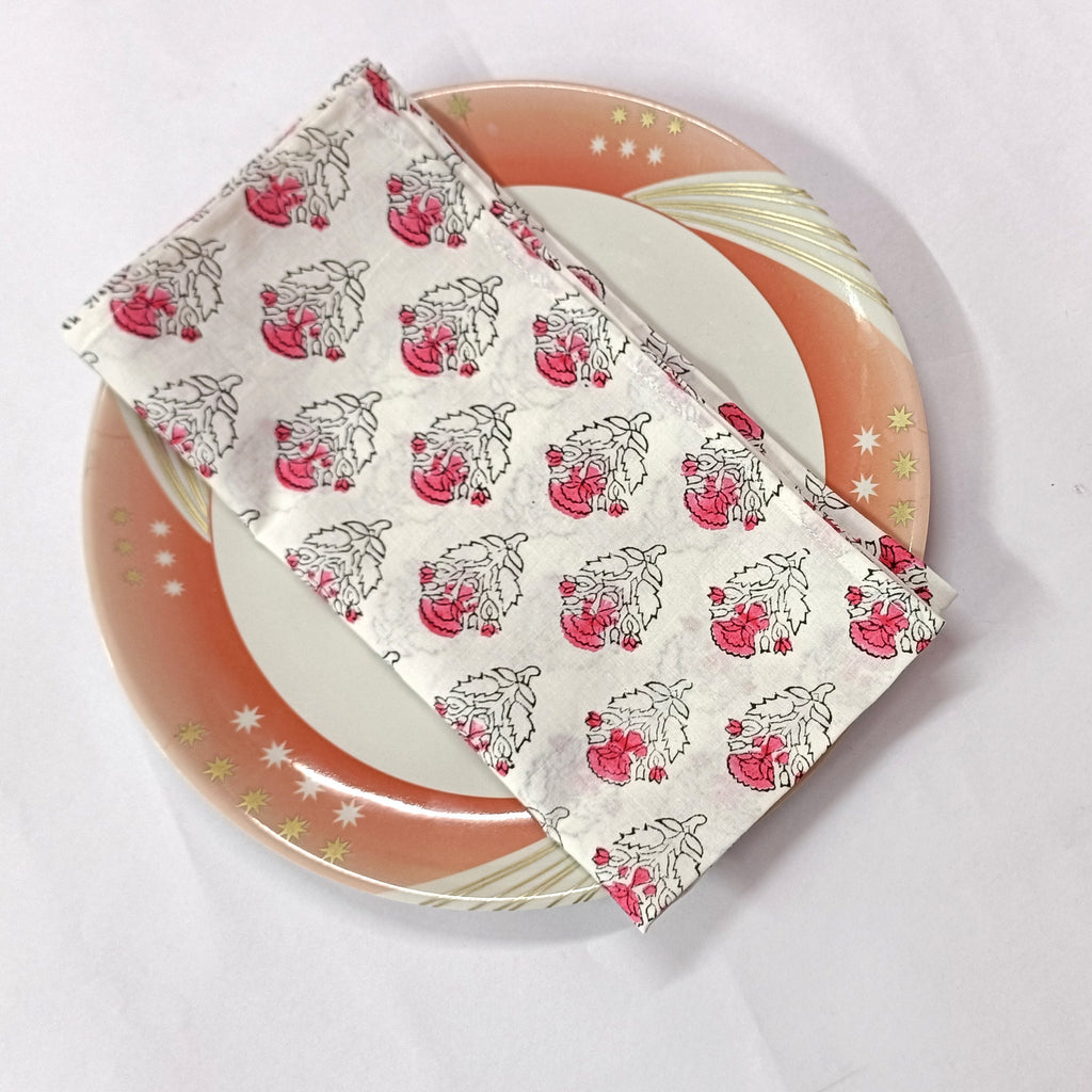 Cotton Napkins Set | Reusable Cloth Napkins | Dinner Table Decor | Eco Friendly Table Linen | Farmhouse Kitchen Napkins | Handmade Gift