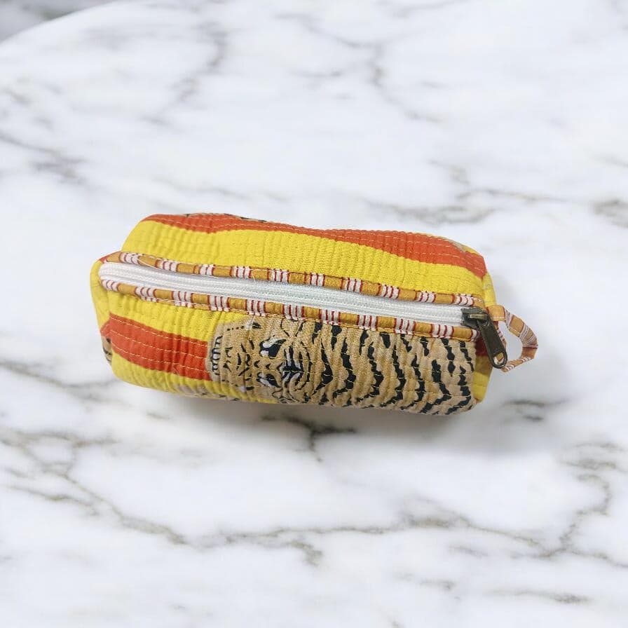 Personalized Pencil Case, Cotton Fabric Pencil Case Back To School, Gift For Her, Birthday Gift Christmas Gift, Bridesmaid Gift, Pencil Case